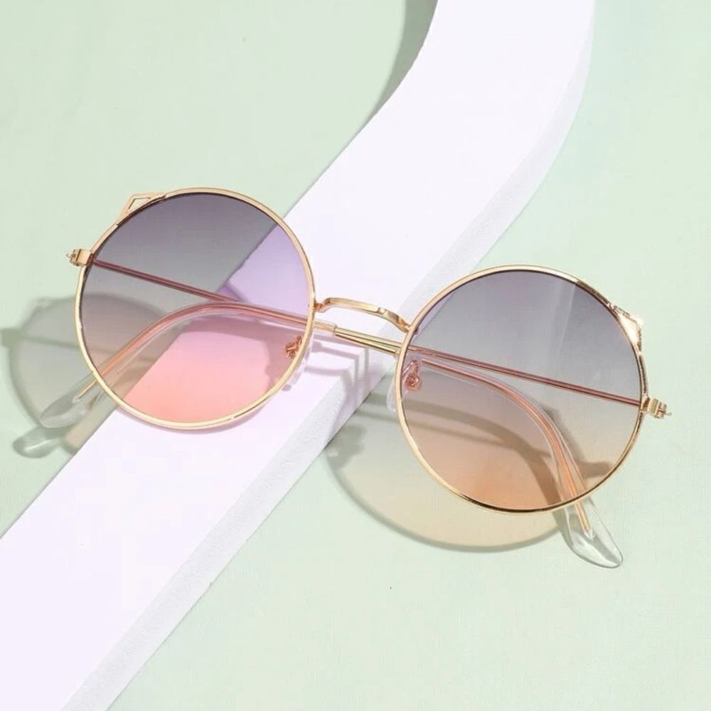 Round Retro Fashion Sunglasses